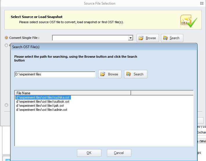 OST recovery tool