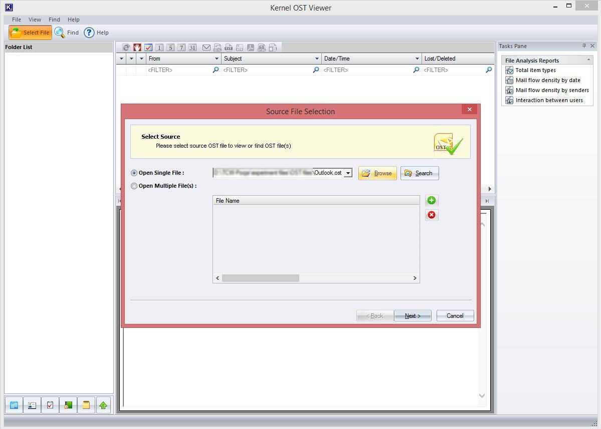 Kernel OST Viewer