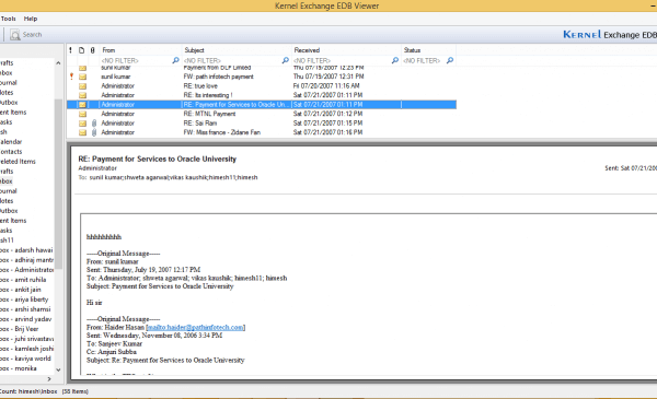 quickly repair the corrupt EDB file
