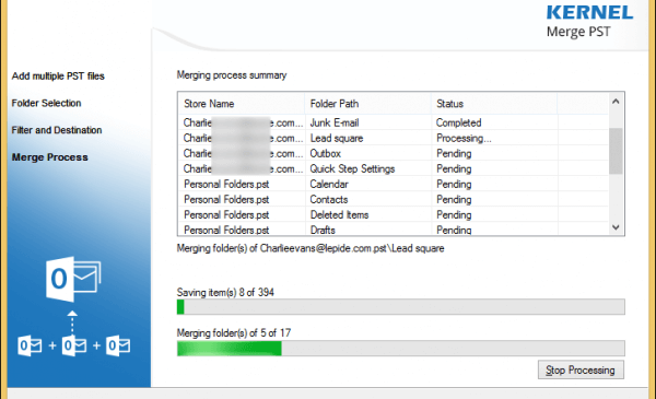 merging process